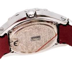 Gianfranco Ferre Silver-Plated Stainless Steel 9040J Limited Edition Women's Wristwatch 44MM