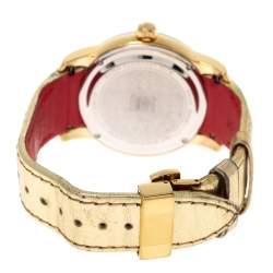 GF Ferre Gold Two Tone Stainless Steel Diamond 9065B Women's Wristwatch 40 MM