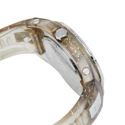 Gianfranco Ferre Silver Stainless Steel Rubber GF.9024J Unisex Wristwatch 43 mm