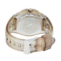 Gianfranco Ferre Silver Stainless Steel Rubber GF.9024J Unisex Wristwatch 43 mm
