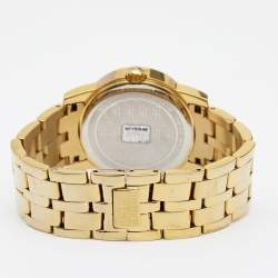 Pre Owned Gianfranco Ferre Silver Gold Tone Stainless Steel 9085L Women's Wristwatch 32 mm