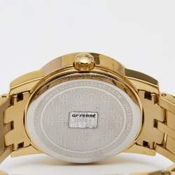 Pre Owned Gianfranco Ferre Silver Gold Tone Stainless Steel 9085L Women's Wristwatch 32 mm