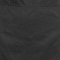 Pre Owned Gianni Versace Black Embroidered Trim Silk Blend Pencil Skirt L