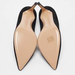 Pre Owned Gianvito Rossi Black Suede Gianvito Pumps Size 39
