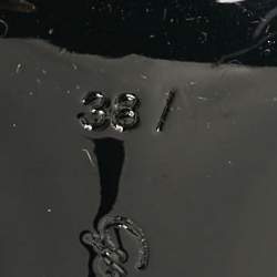 Pre Owned Gianvito Rossi Black PVC and Leather Spice Sandals Size 38.5