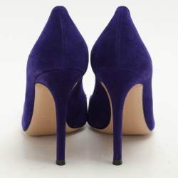 Gianvito Rossi Purple Suede Jaipur Pumps Size 36
