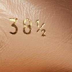 Pre Owned Gianvito Rossi Black Leather Hamnes Ankle Boots Size 38.5