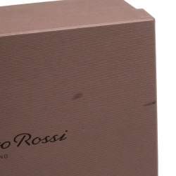 Pre Owned Gianvito Rossi Brown Suede Platform Wedges Ankle Wrap Sandals Size 40