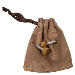 Pre Owned Gianvito Rossi Beige/Black Patent Leather Lucy Pointed Toe Pumps Size 38