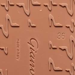 Pre Owned Gianvito Rossi Black PVC  Metropolis Platform Sandals Size 36