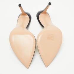 Gianvito Rossi Transparent PVC Elle Slide Sandals Size 40