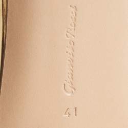 Pre Owned Gianvito Rossi Transparent PVC Elle Slide Sandals Size 41