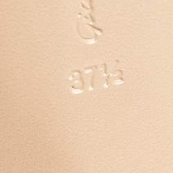 Pre Owned Gianvito Rossi Black Satin Crystal Embellished Pumps Size 37.5