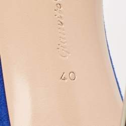 Pre Owned Gianvito Rossi Transparent PVC Lyn Slide Sandals Size 40