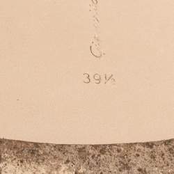 Pre Owned Gianvito Rossi Black Leather Gwyneth Thong Sandals Size 39.5