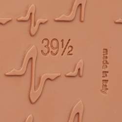 Pre Owned Gianvito Rossi Beige Suede Gladiator Flat Sandals Size 39.5