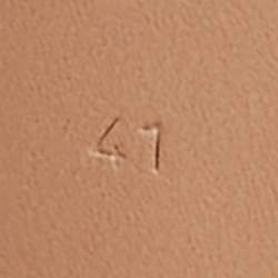 Pre Owned Gianvito Rossi Metallic Pink Leather Sylvie Sandals Size 41