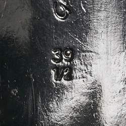 Pre Owned Gianvito Rossi Black Leather Over The Knee Boots Size 39.5