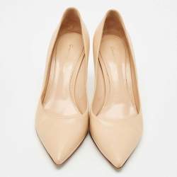 Gianvito Rossi Beige Leather Gianvito Pumps Size 40