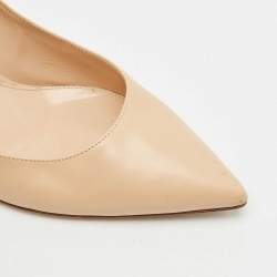 Gianvito Rossi Beige Leather Gianvito Pumps Size 40