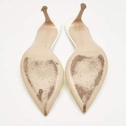Gianvito Rossi Transparent PVC Alise Slide Sandals Size 35.5