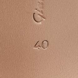 Pre Owned Gianvito Rossi Black Suede Studded Lennox Sandals Size 40