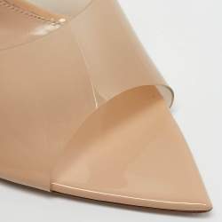 Gianvito Rossi Transparent PVC Elle Mules Size 39