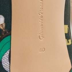 Gianvito Rossi Green Satin Gianvito 85 Pointed Toe Pumps Size 40