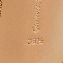 Gianvito Rossi Gold Sequins Gianvito Pumps Size 36.5