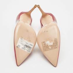 Gianvito Rossi Red Patent Leather Pointed Toe Pumps Size 39.5
