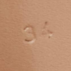 Pre Owned Gianvito Rossi Pink Patent Leather Manhattan Slingback Sandals Size 34