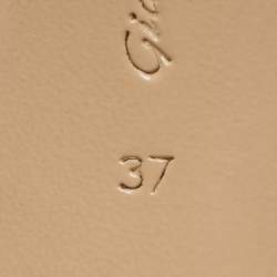 Pre Owned Gianvito Rossi Black/Transparent Suede and PVC Plexi Pumps Size 37