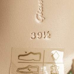 Pre Owned Gianvito Rossi Green PVC Elle Slide Sandals Size 39.5