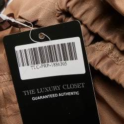 Pre Owned صندل جيانفيتو روسي برباط كاحل جلد �و بي في سي بيج مقاس 36