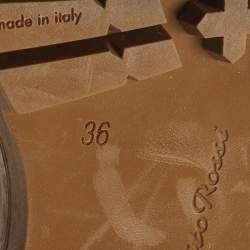 Pre Owned Gianvito Rossi Argo Size 36 Brown Leather Loafers