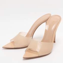 مملوكة مسبقًا صندل جيانفيتو روسي بيج براءة اختراع جلد وبي في سي إل مقاس 39