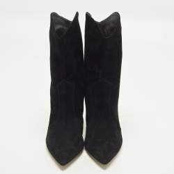 مملوكة مسبقًا بوت للكاحل جيانفيتو روسي سويدي أسود مقاس 39