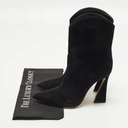 مملوكة مسبقًا بوت للكاحل جيانفيتو روسي سويدي أسود مقاس 39