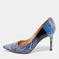 Pre Owned حذاء كعب عالي جيانفيتو روسي جيانفيتو 105 ساتان أسود مقاس 37.5