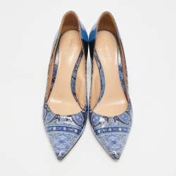 Pre Owned حذاء كعب عالي جيانفيتو روسي جيانفيتو 105 ساتان أسود مقاس 37.5