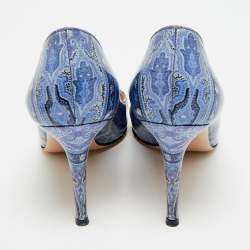 Pre Owned حذاء كعب عالي جيانفيتو روسي جيانفيتو 105 ساتان أسود مقاس 37.5