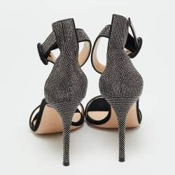 مملوكة مسبقًا صندل جيانفيتو روسي شيري بورتوفينو سويدي بيج سير كاحل مقاس 36