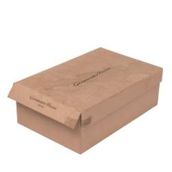 Pre Owned Gianvito Rossi Metallic Pink Leather and PVC Plexi Cut Out Detail Pointed Toe Pumps Size 39