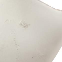 Pre Owned Gianvito Rossi White Leather Pointed Toe Pumps Size 41