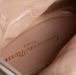 Pre Owned Gianvito Rossi Beige Suede Knee High Boots Size 36