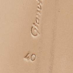 Pre Owned Gianvito Rossi Teal Blue Suede Gianvito Pointed Toe Pumps Size 40