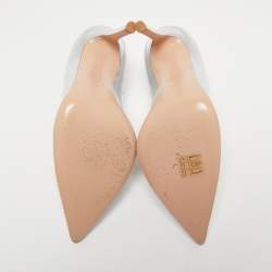 مملوكة مسبقًا Gianvito Rossi Silver Leather Gianvito  Pumps  Size 36