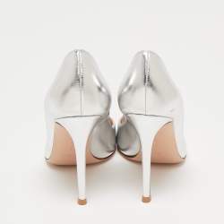 مملوكة مسبقًا Gianvito Rossi Silver Leather Gianvito  Pumps  Size 36