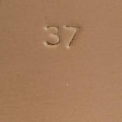 Pre Owned Gianvito Rossi Black Leather Peep Toe Vamp Ankle Booties Size 37