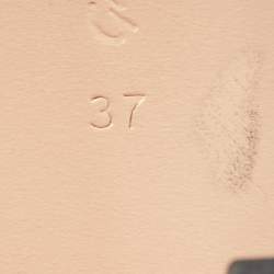 Pre Owned Gianvito Rossi Black Suede Open Toe Mules Size 37